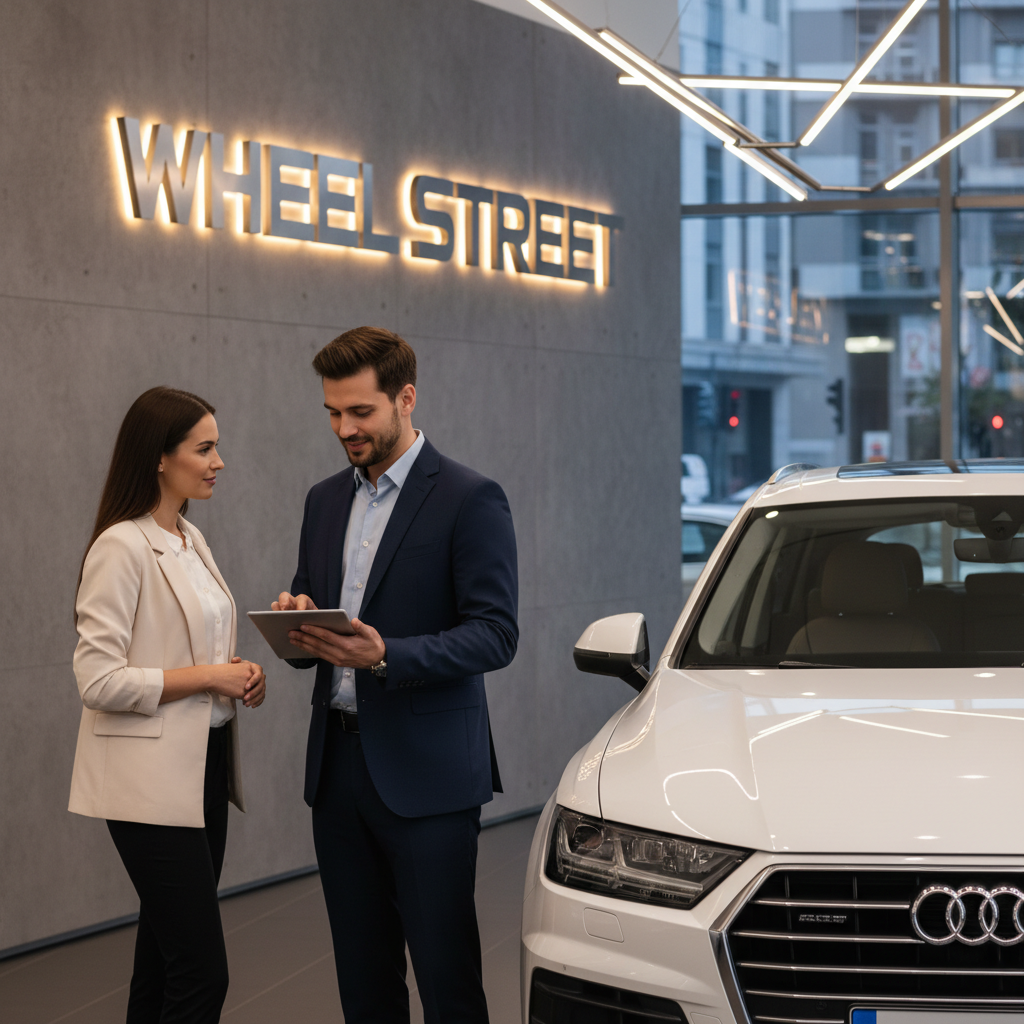 Beratung im WHEELSTREET Autohaus