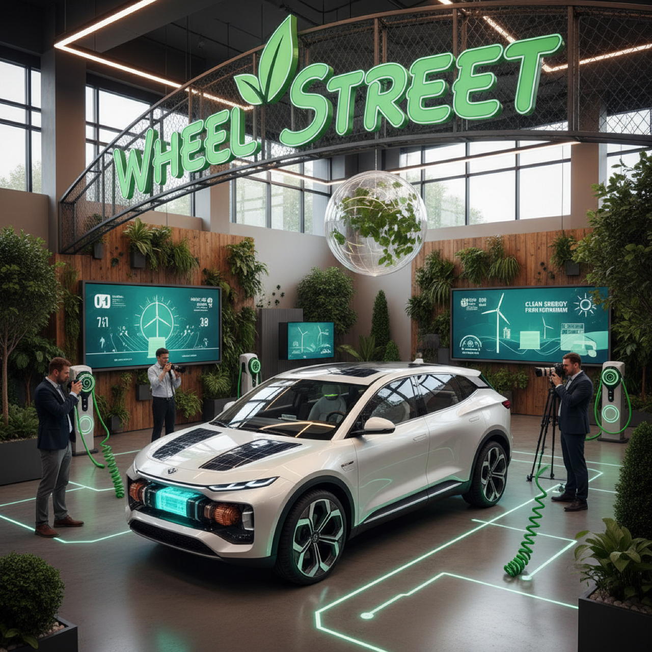 Гибридный автомобиль WHEELSTREET