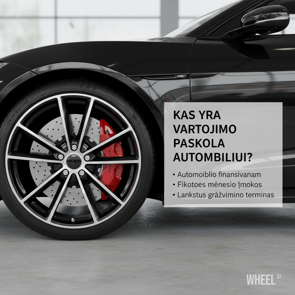 Kas Yra Vartojimo Paskola Automobiliui?